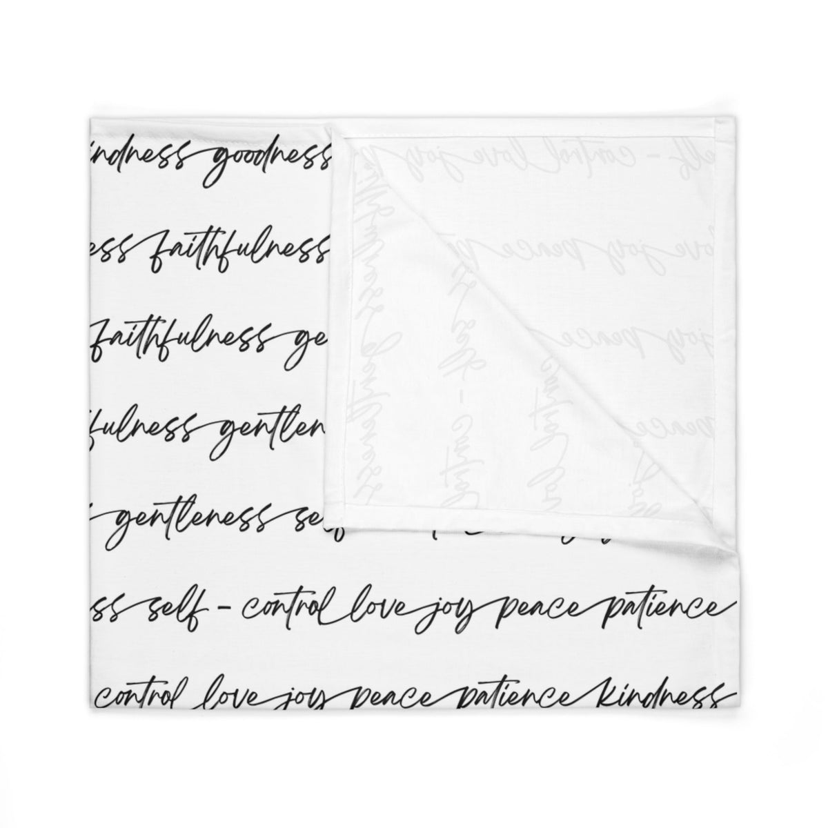 Fruits of the Spirit Swaddle Blanket