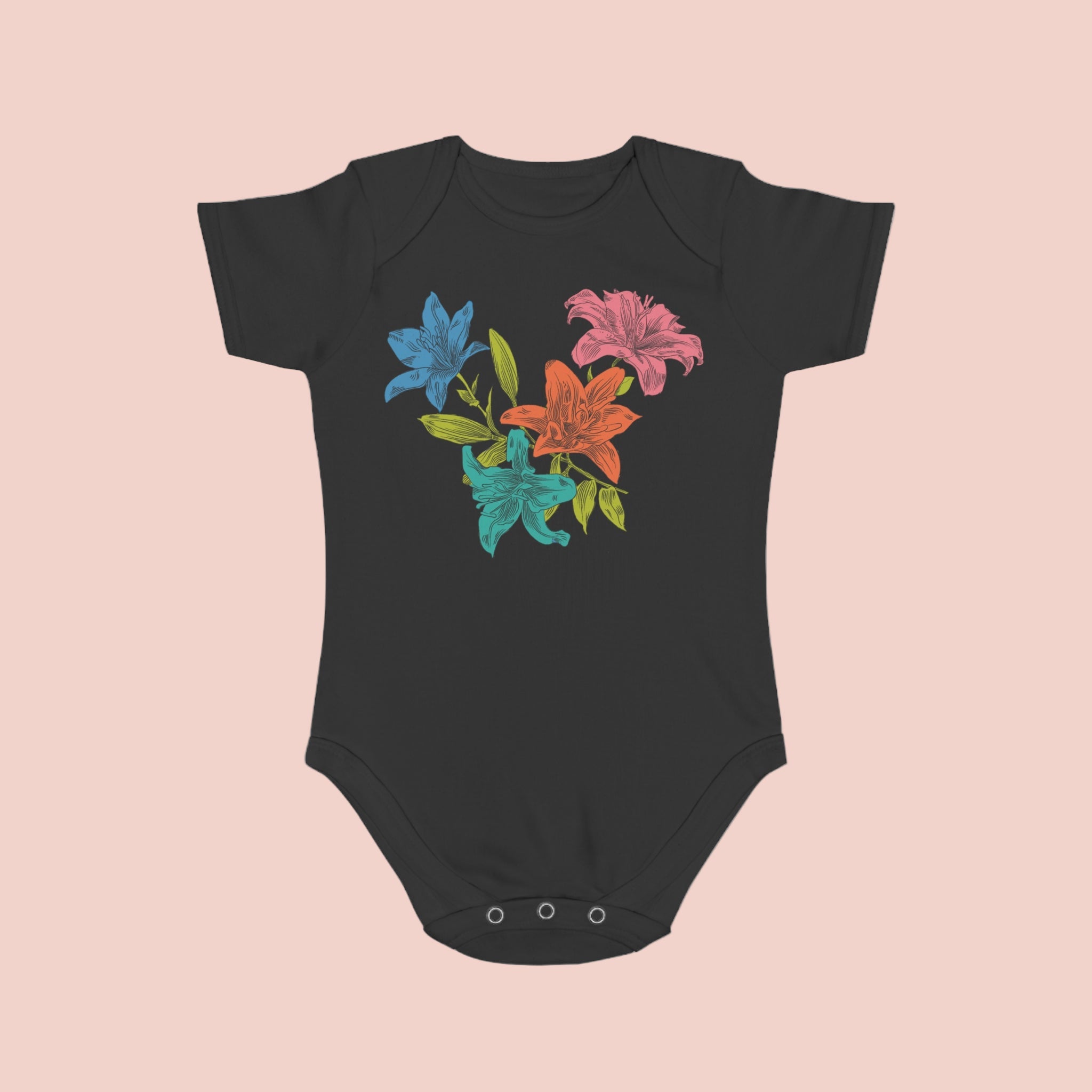 Summer Dove Short Sleeve Onesie