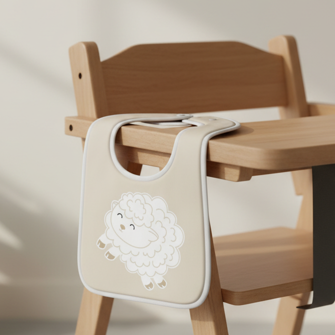 Baby Lamb Bib
