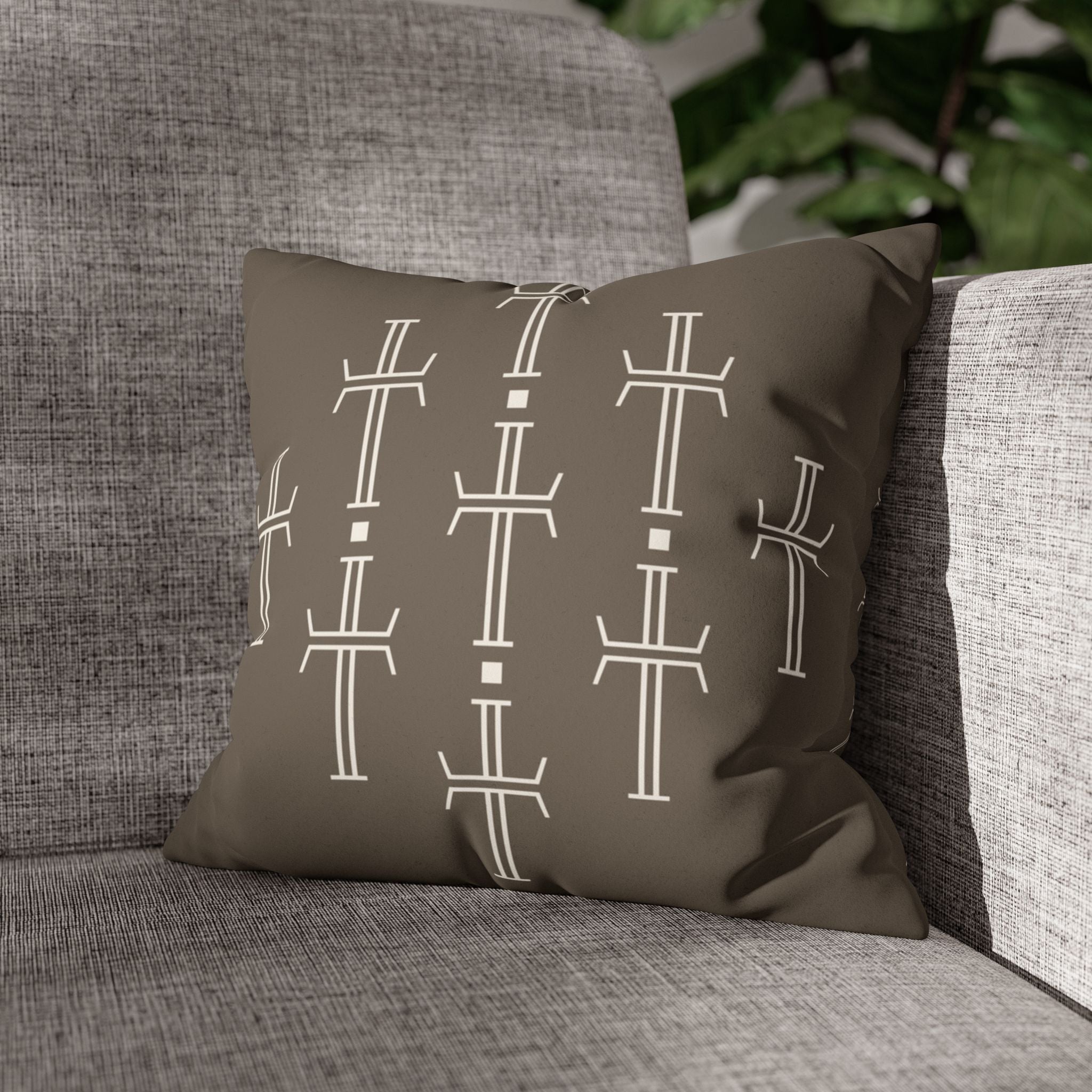 Purpose Sueded Throw Pillow