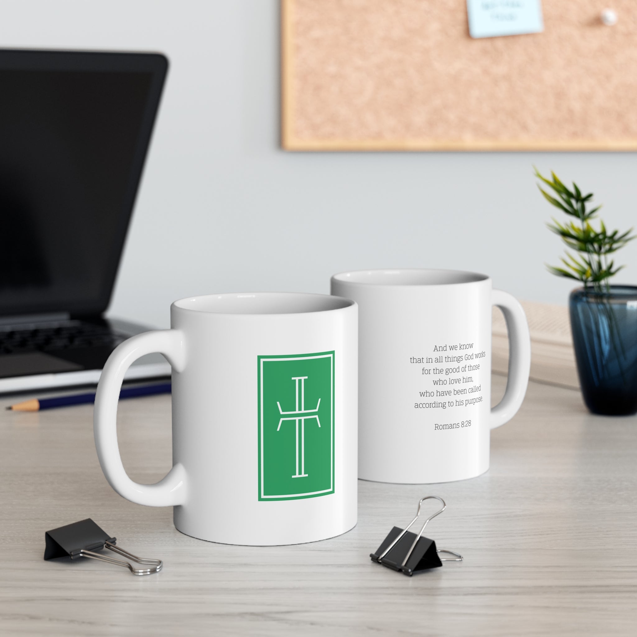 God Works For The Good Of Those Who Love Him Mug