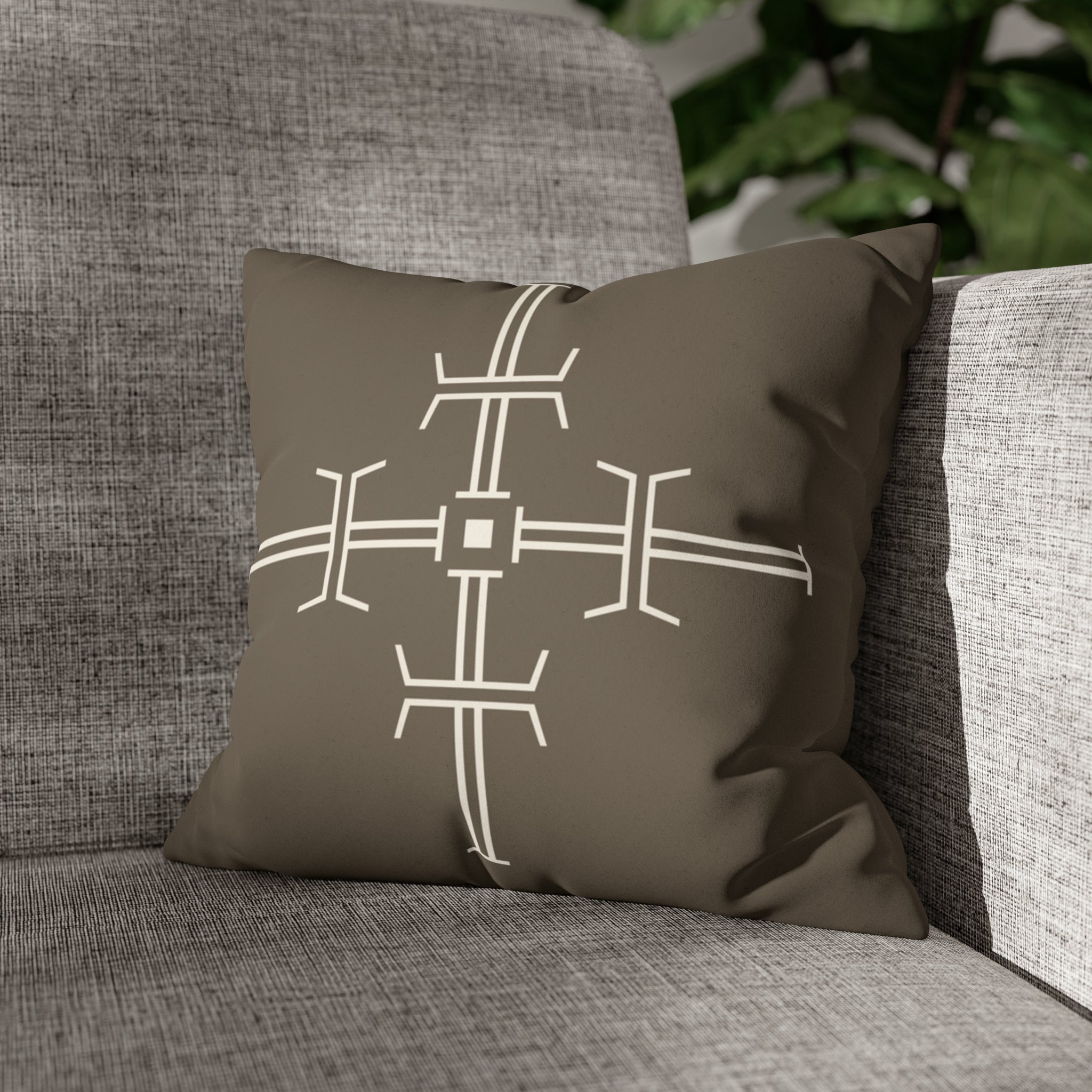 Purpose Sueded Square Pillow Case