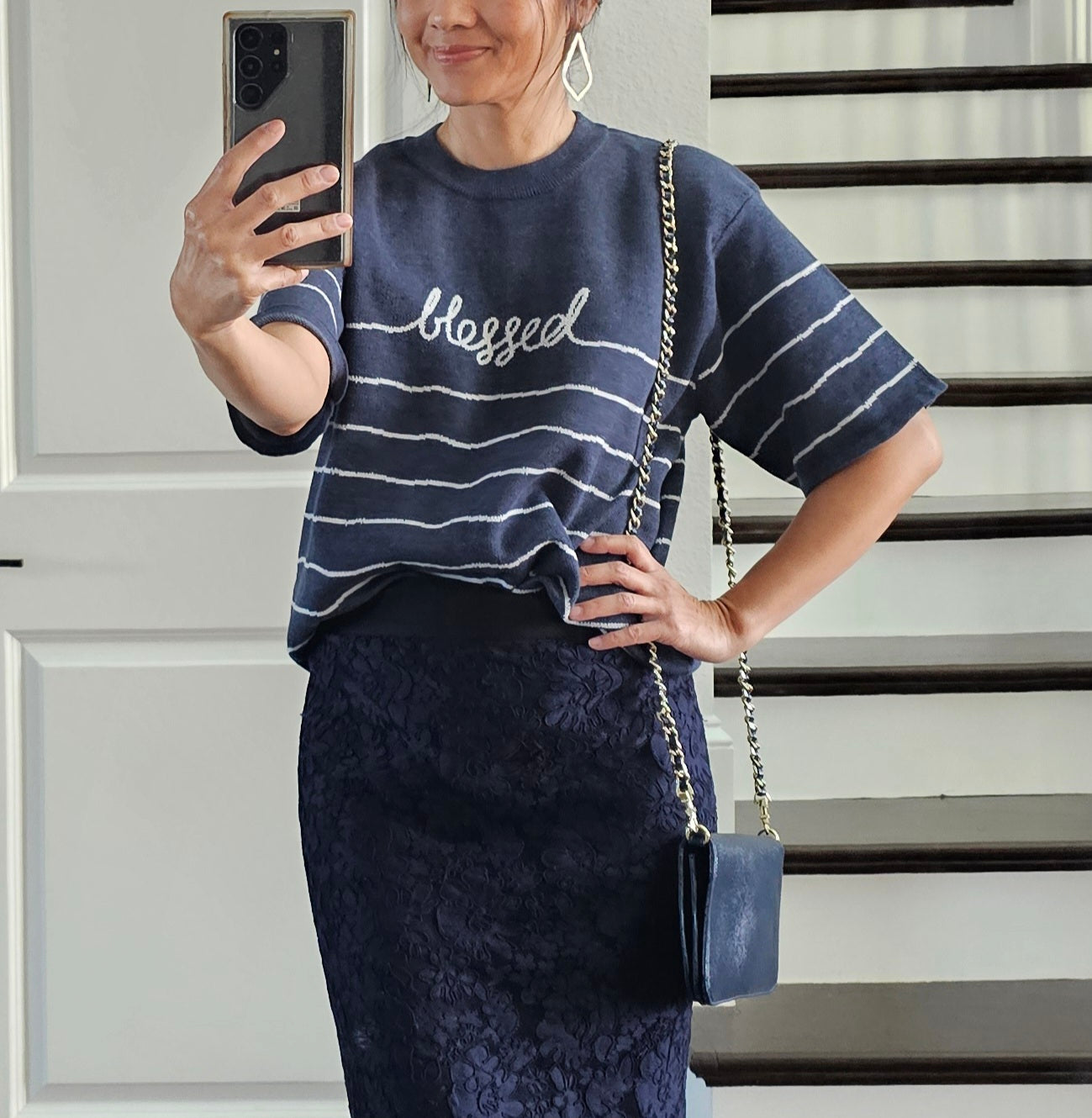 Blessed Nautical Sweater