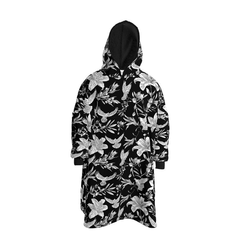 Rejoining Dove Hoodie Blanket