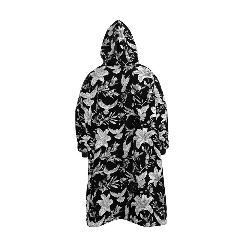 Rejoining Dove Hoodie Blanket