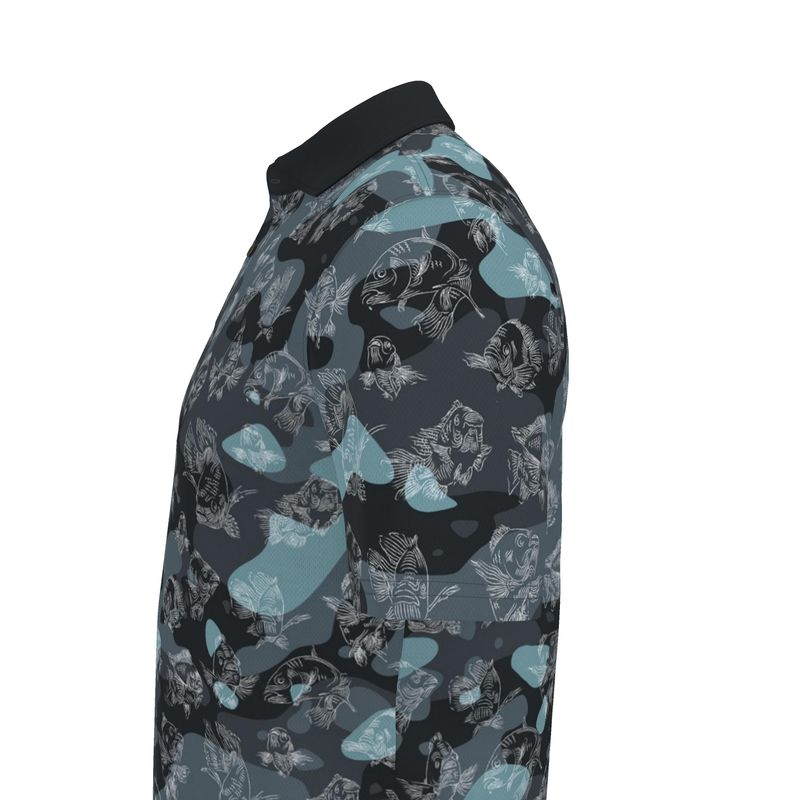 Camo Ichthys Golf Shirt