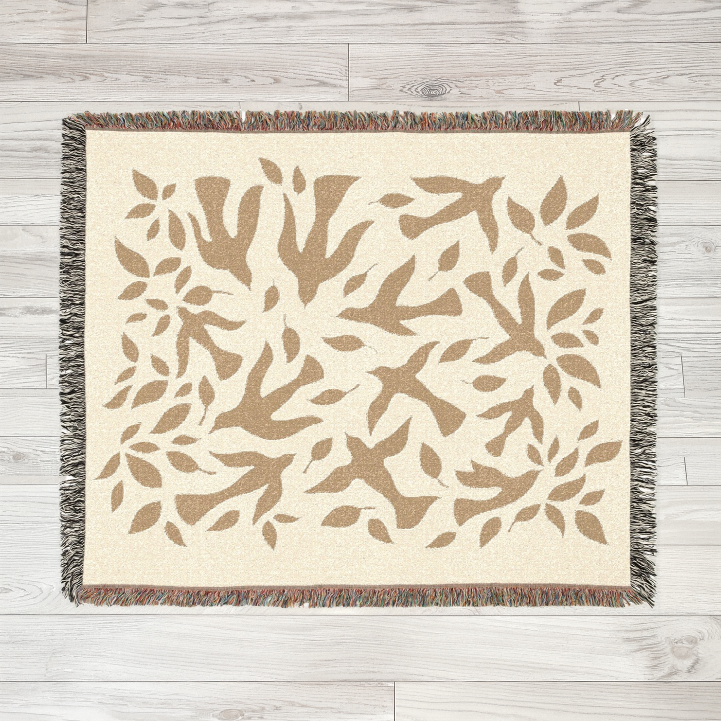 Dove Woven Blanket