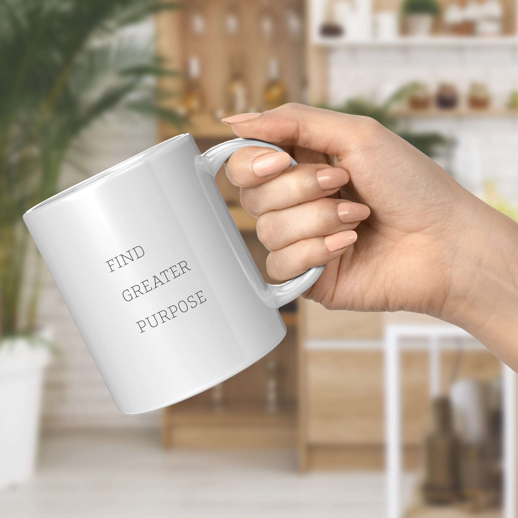 Find Greater Purpose Mug