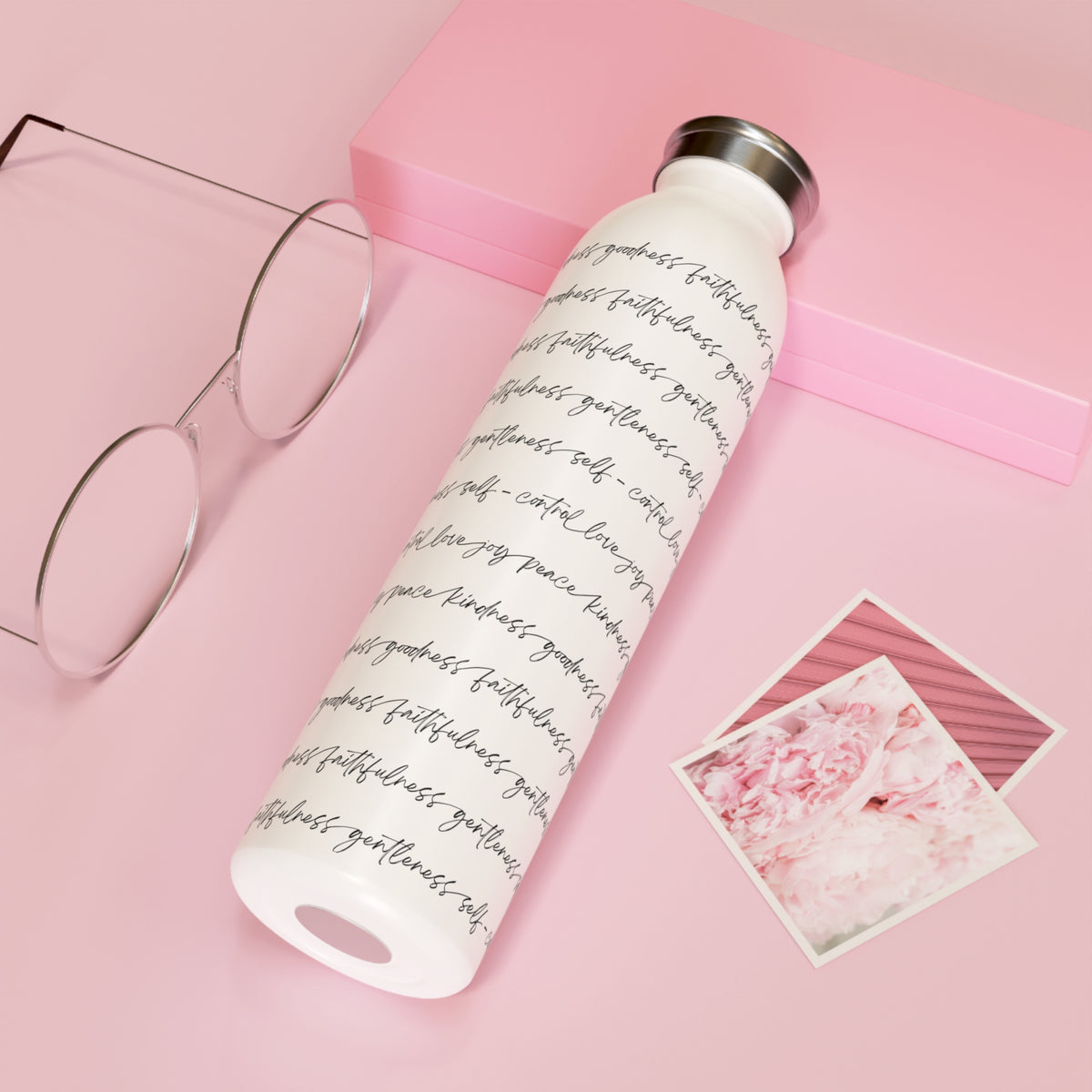 Fruits of the Spirit Stainless Steel Water Bottle