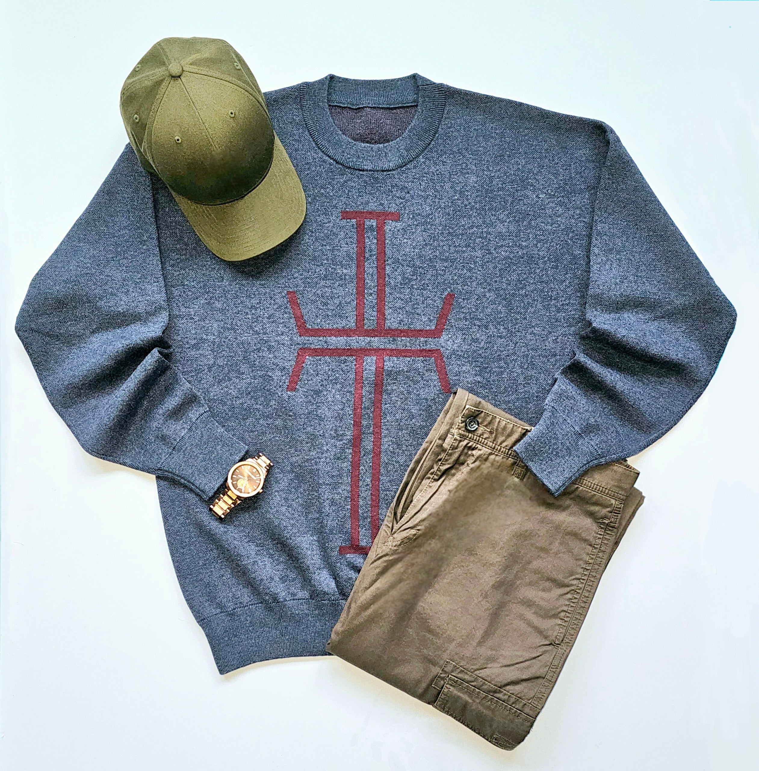 Purpose Cross Sweater