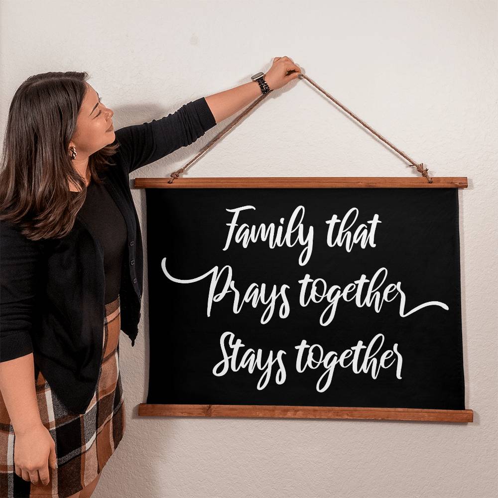 Prays Together Wall Tapestry