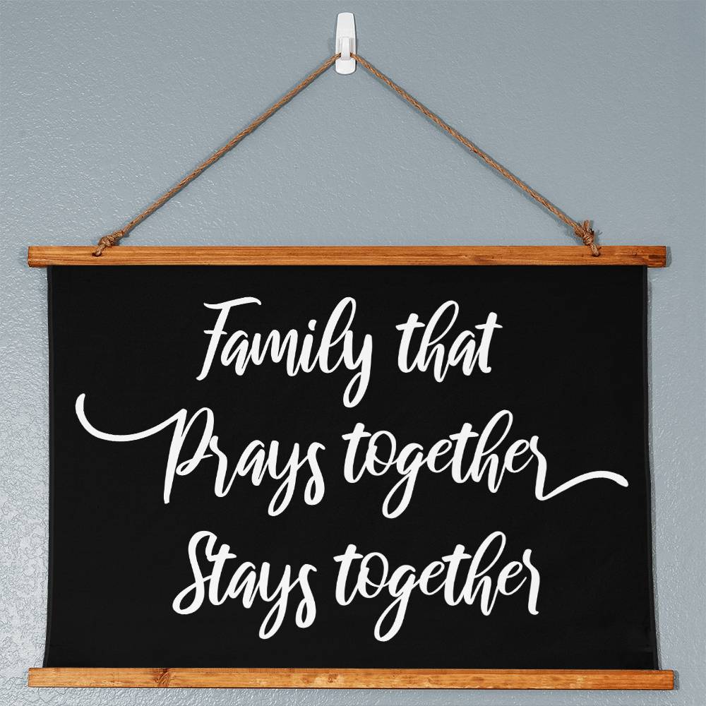 Prays Together Wall Tapestry